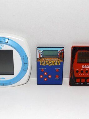 Collection of 3 Electronic Handheld Pocket Games Working Incl. Batteries